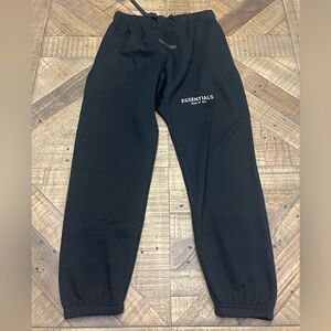 Essentials Black Joggers for Men